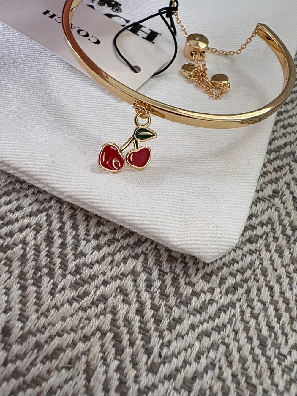 Coach Cherry Bracelet